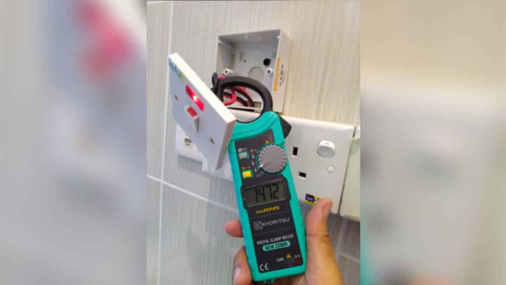 langkah keselamatan sebelum menyentuh suis water heater rosak