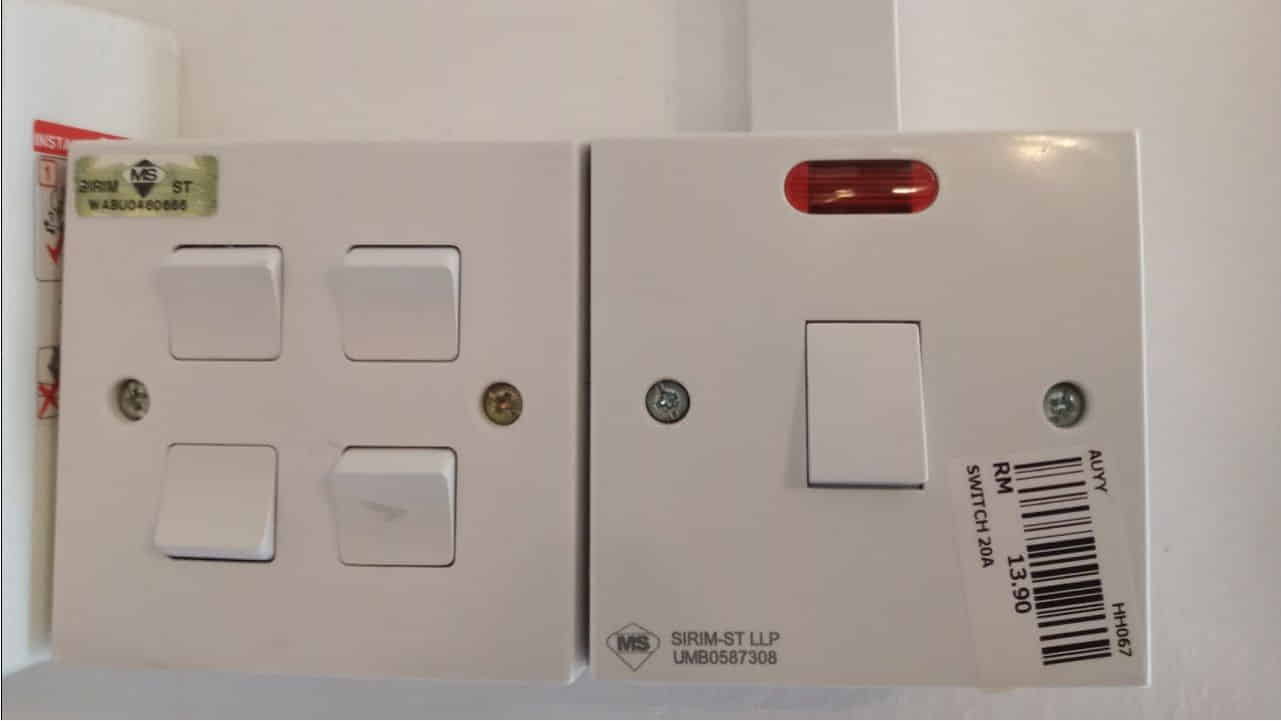 panduan lengkap suis aircond rumah, fungsi & keselamatan