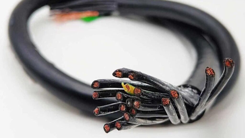 saiz kabel umum untuk litar kawalan